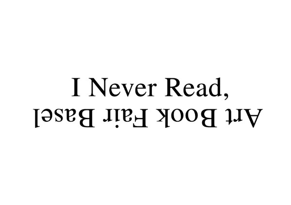 I Never Read