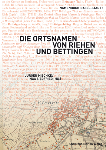 Die Ortsnamen von Riehen und Bettingen